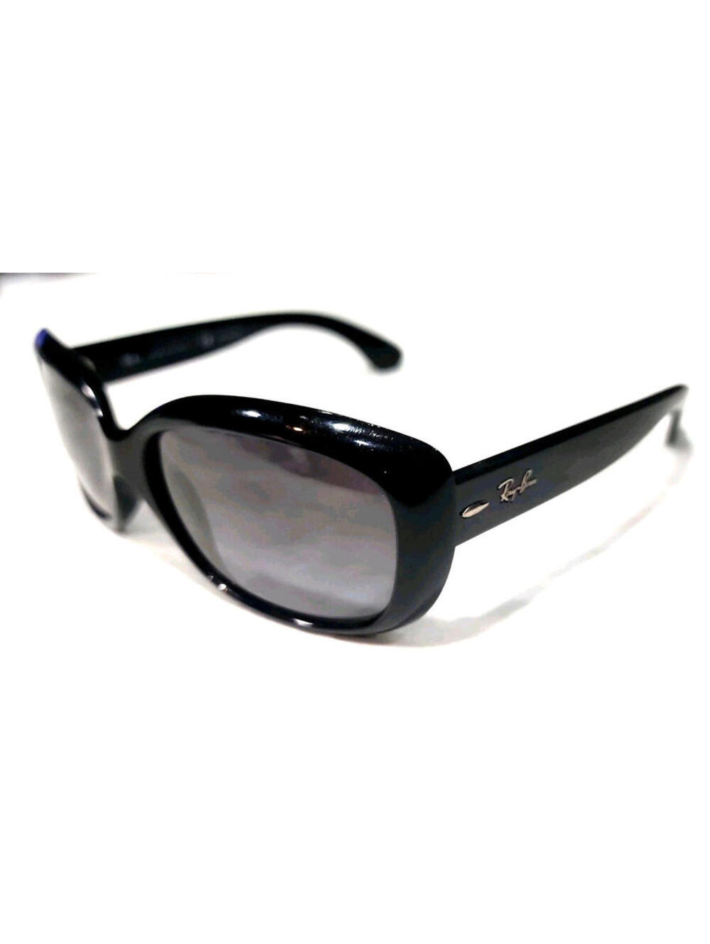 Ray Ban RB4101 Jackie OHH 601/T3 Black Gray Polarized Sunglasses 58-17 135